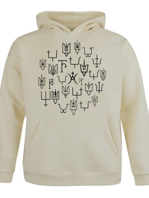 Твоя річ з історією Alfiorov Shop. Худі унісекс таш з принтом коло чорний