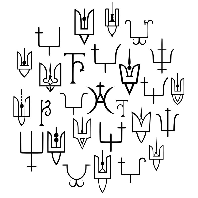 Унікальний принт від Алфьорова Олександра для худі. Коло Alfiorov Shop