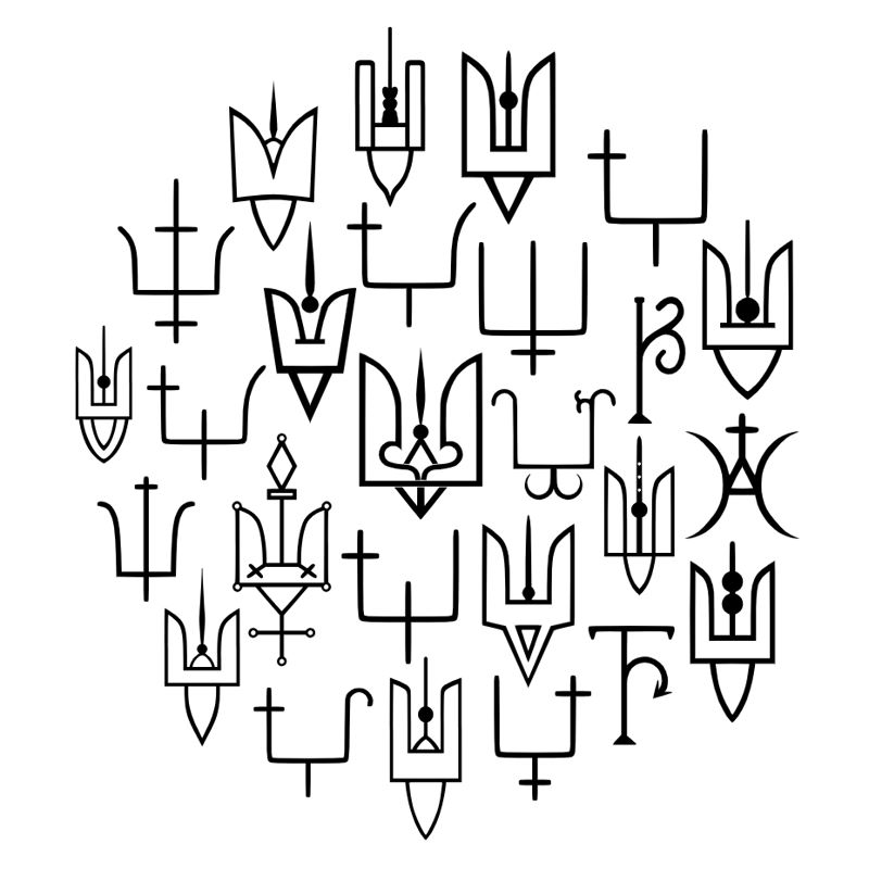 Унікальний принт від Алфьорова Олександра для худі. Коло Alfiorov Shop