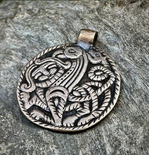 Підвіска "Сімург. Охоронець Мудрості. Репліка, Русь, ХІ-ХІІ ст.