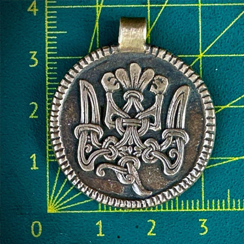 Підвіска "Тризуб-Сокіл. Символ мужності, сили та небесного захисту" - Зображення 12