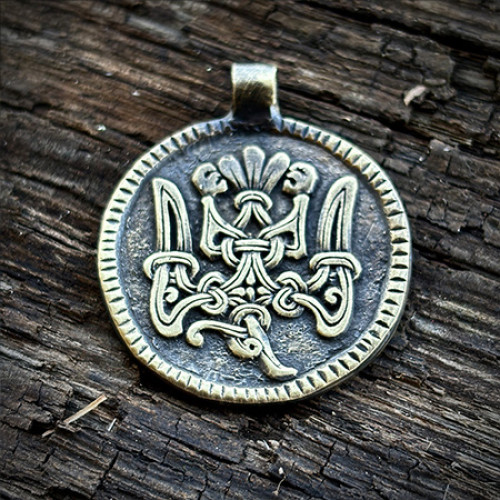 Підвіска "Тризуб-Сокіл. Символ мужності, сили та небесного захисту" - Зображення 4