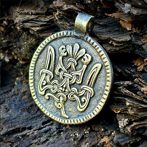 Підвіска "Тризуб-Сокіл. Символ мужності, сили та небесного захисту" - Зображення 5