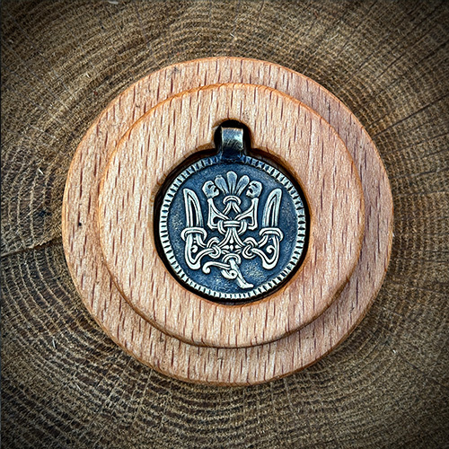 Підвіска "Тризуб-Сокіл. Символ мужності, сили та небесного захисту" - Зображення 9