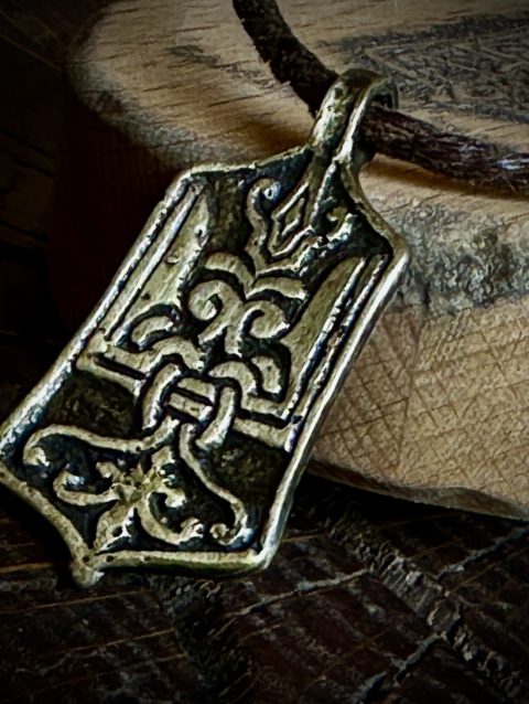 Підвіска "Вірчий знак Володимира Великого" двостороння